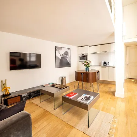 Lägenhet Quartier Latin Loft Maubert Paris